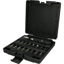 KS-Tools 515.1000 1/2" Hand-Schlagschraubendreher-Satz 18-tlg optimaler Vorschub
