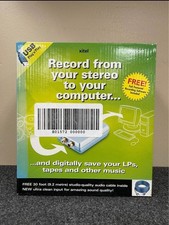 XITEL INport Analog to PC Audio Recording Kit Adapter Stereo LPs Tapes