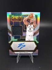 Panini Select : Bruce Brown Auto Relic Indiana Pacers