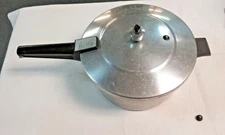 Sears 6 qt Pressure Cooker Canner 620 44661 with Jiggler, Bottom Rack