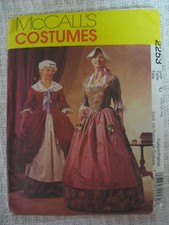 REVOLUTIONARY DRESS Costume Sewing Pattern LARP Womens