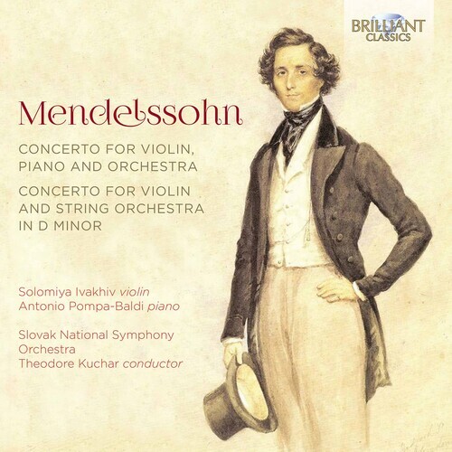 Mendelssohn Violin Concerto CD Ivakhiv Kuchar 2019