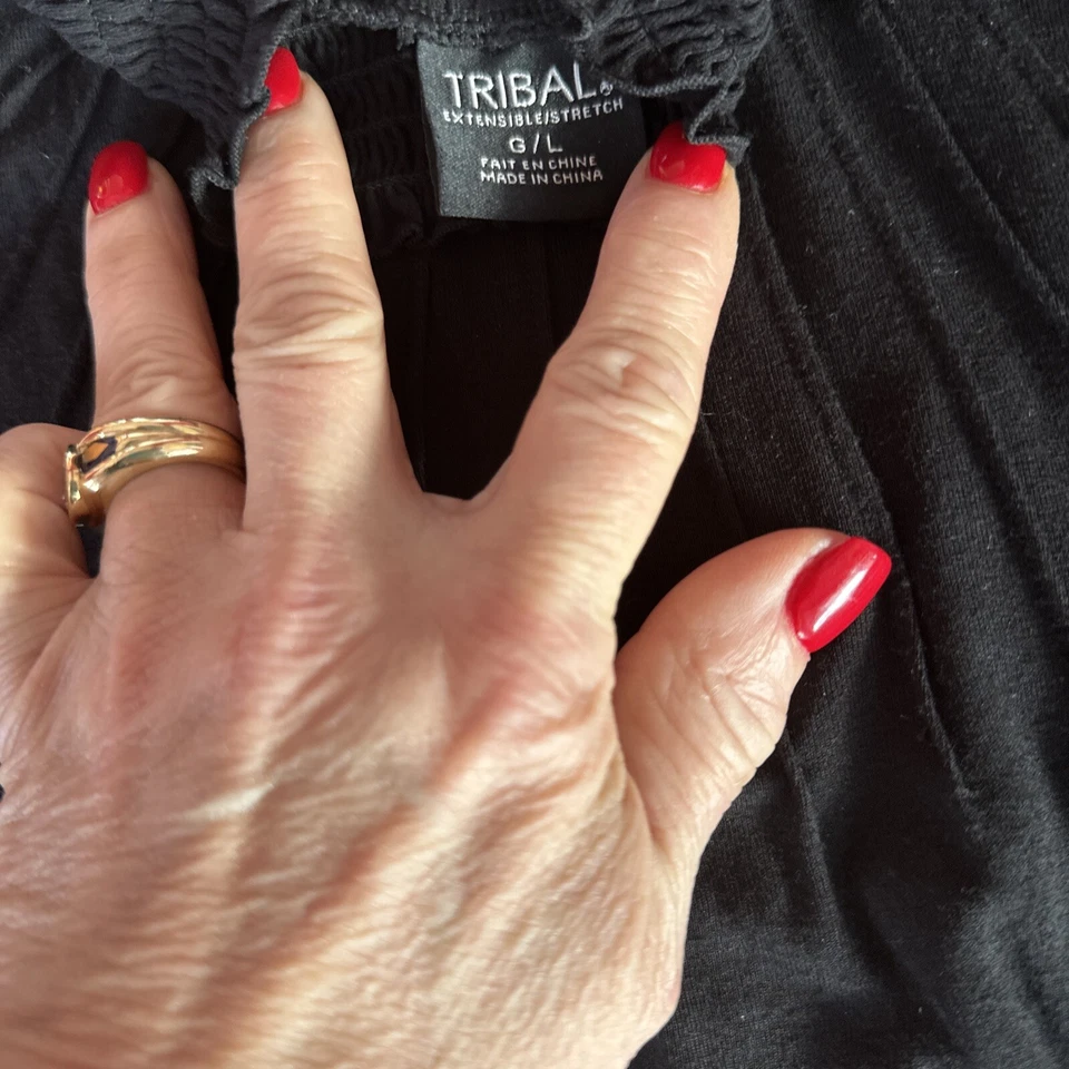 Blusa Tribal Feminina Manga Longa Gola Alta Elegante Bracelete Ruched Tamanho G - Imagem 4 de 4