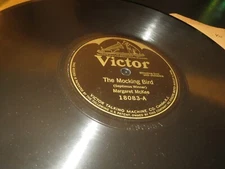 78RPM Victor Margaret McKee - Mocking Bird / Guido Gialdini - Tout Passe nice E-