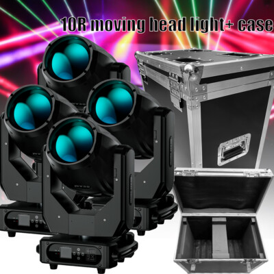 2Pcs 10R 400W  Beam Moving Head Light 8 Prism Gobo DJ Stage Spot Lighting DMX US