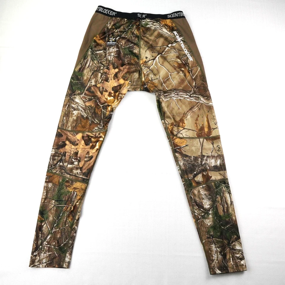 Scent Blocker Baselayer Pants Mens Large Real Tree Xtra Camo Trinity NTS Sample - Image 2 of 4