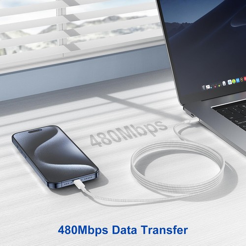 Ladekabel USB C auf USB C 3A 60W Schnellladekabel Datenkabel für Samsung Huawei - Bild 4 von 15