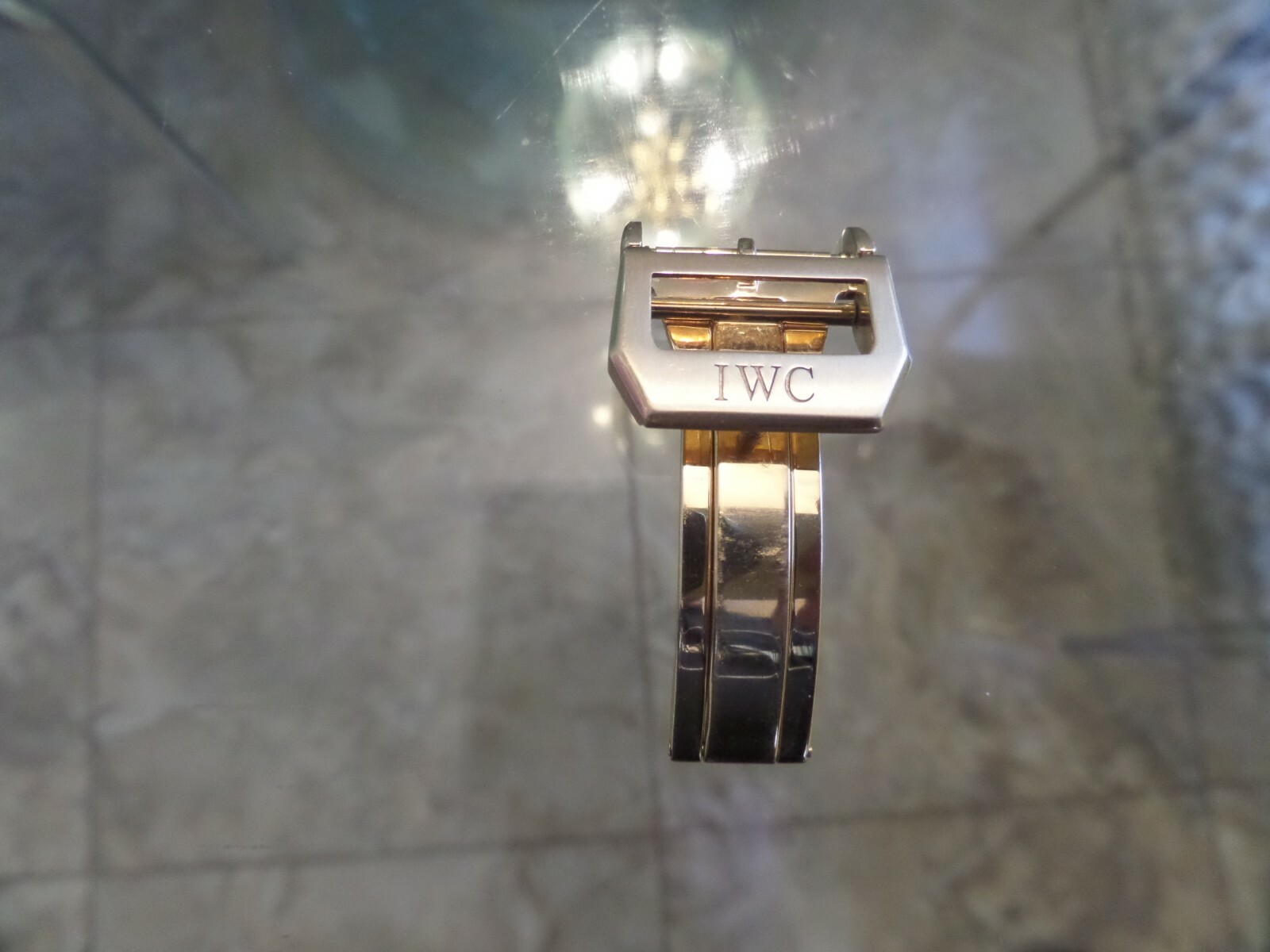 IWC DEPLOYANT BUCKLE CLASP 18K YELLOW GOLD 18mm