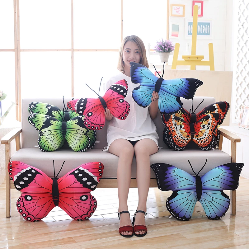 Butterfly shaped pillow cheap