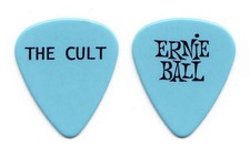 The Cult Blue Guitar Pick - 2010 European Tour