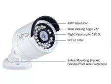 New- open box  Night Owl 4MP Camera Model CM-H54MPW-BU