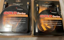 radio shack Gold series coaxial video cable lot