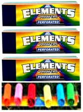 3x Elements Perforated  Prism Filter Tips 50/Pk Chlorine/Chemical Free USA SHPD