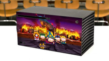 Wrap Skin Decal For XBOX SERIES X CONSOLE Cartmen Stick of Truth 4th grade Elves