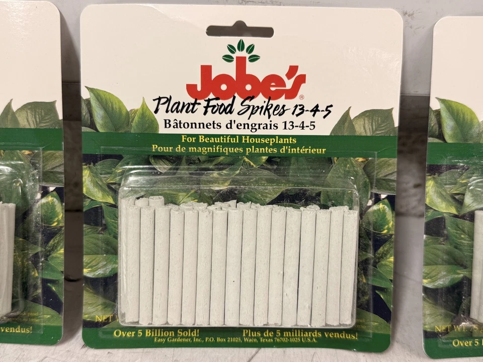QTY 360 ALWAYS FRESH Jobe's Beautiful Houseplant Plant Food Spikes 13-4-5 - Image 2 of 4