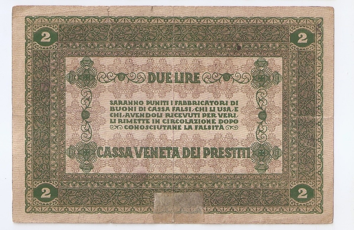 ITALY 2 lire 1918 | eBay