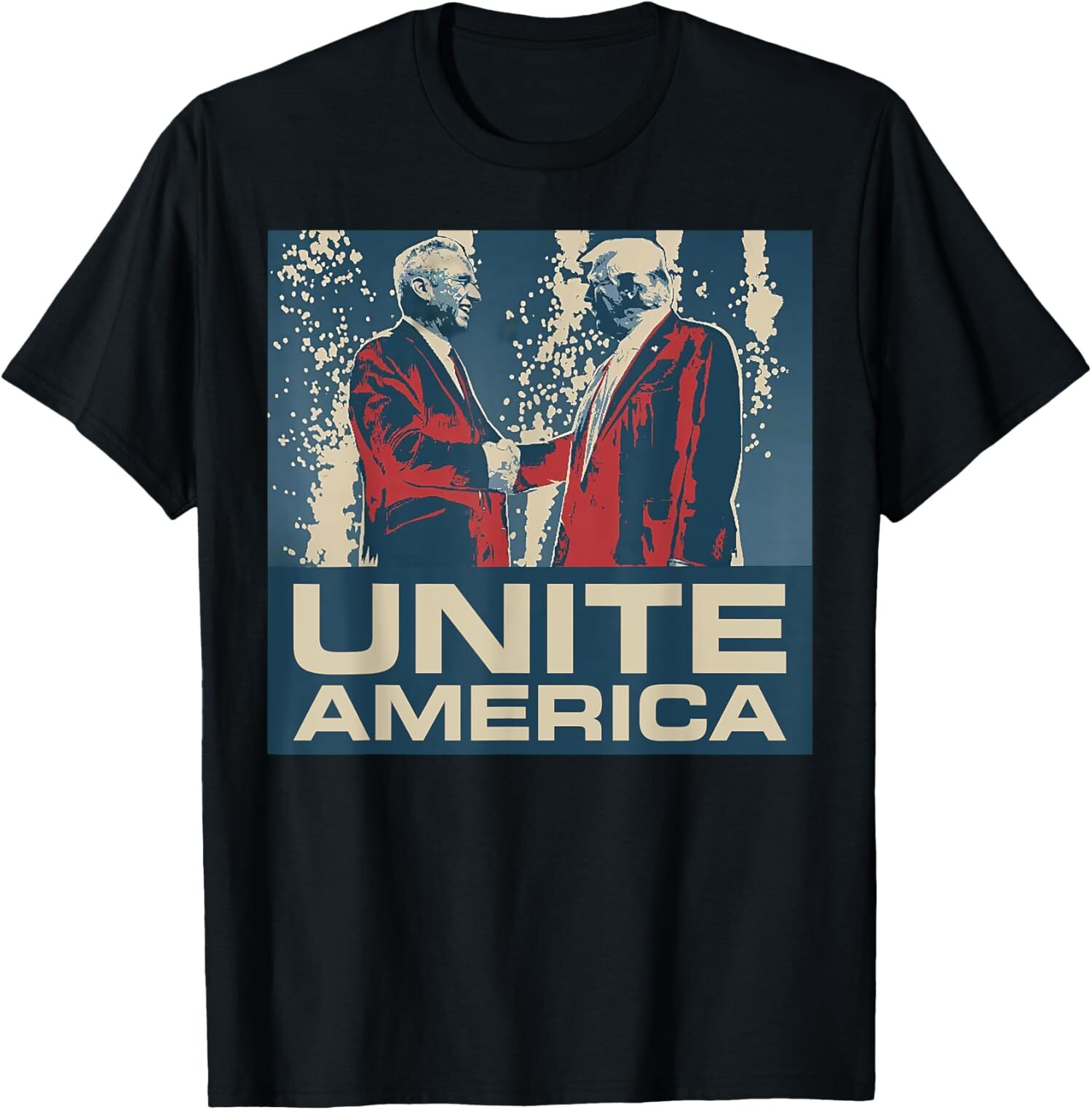 Unite America Iconic Trump Politic President Design Unisex T-Shirt