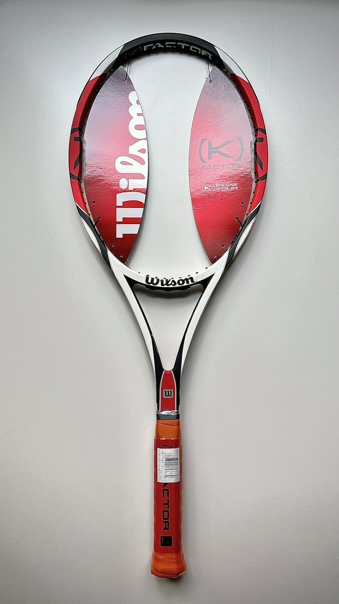 New Old Stock Wilson (K) Factor Six One 6.1 Tour 90 - Grip 4 New Old Stock Wilson (K) Factor Six One 6.1 Tour 90 - Grip 4