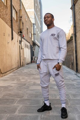 plain grey tracksuit mens