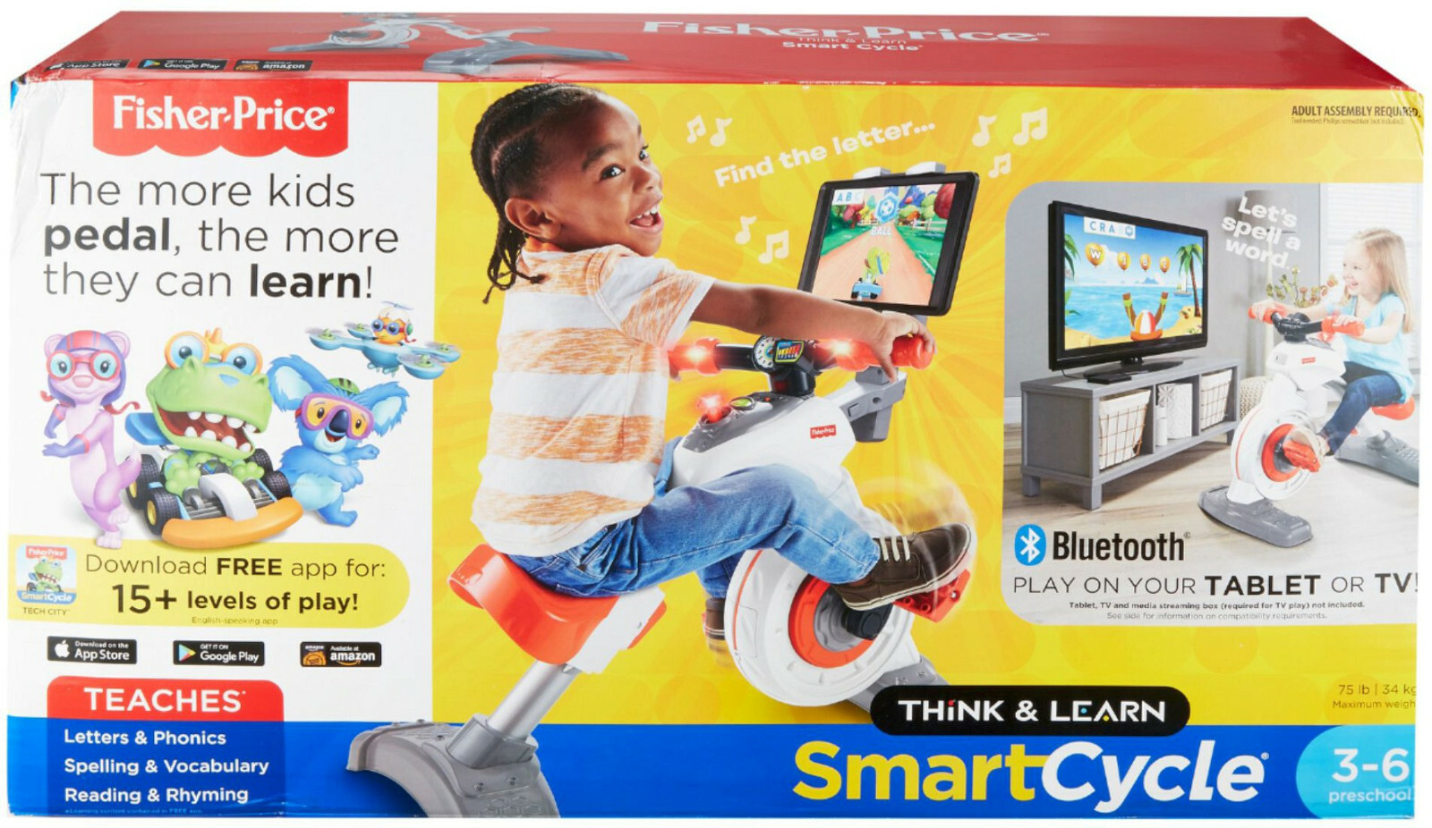 fisher price think and learn bike