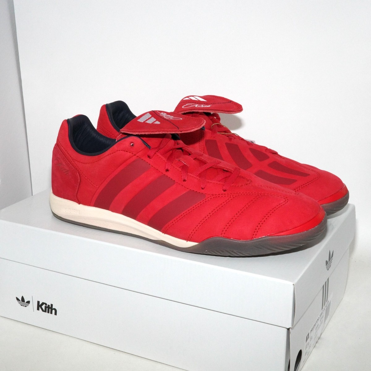 Kith x adidas Predator 2002 IC Red White Ronnie Fieg JQ1084