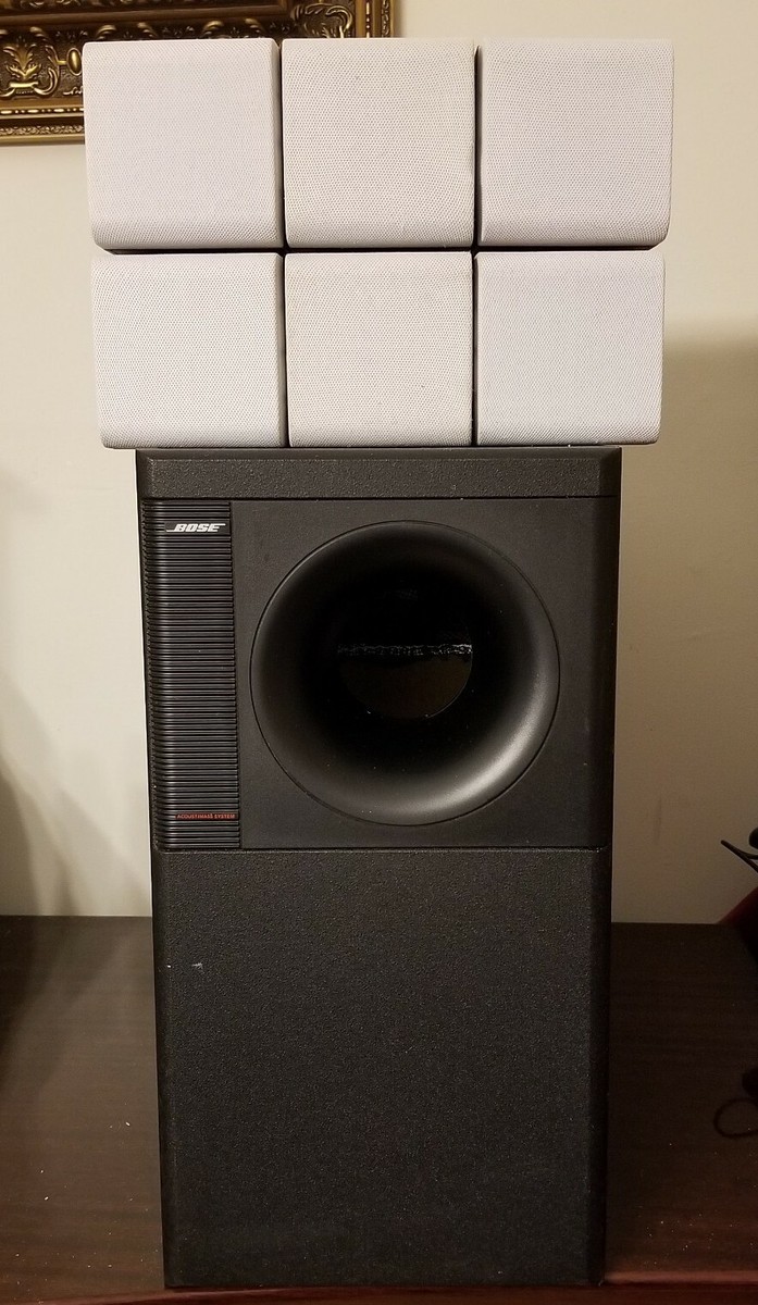Bose Acoustimass 7 Home Theater System - Subwoofer & 3 Double Cube