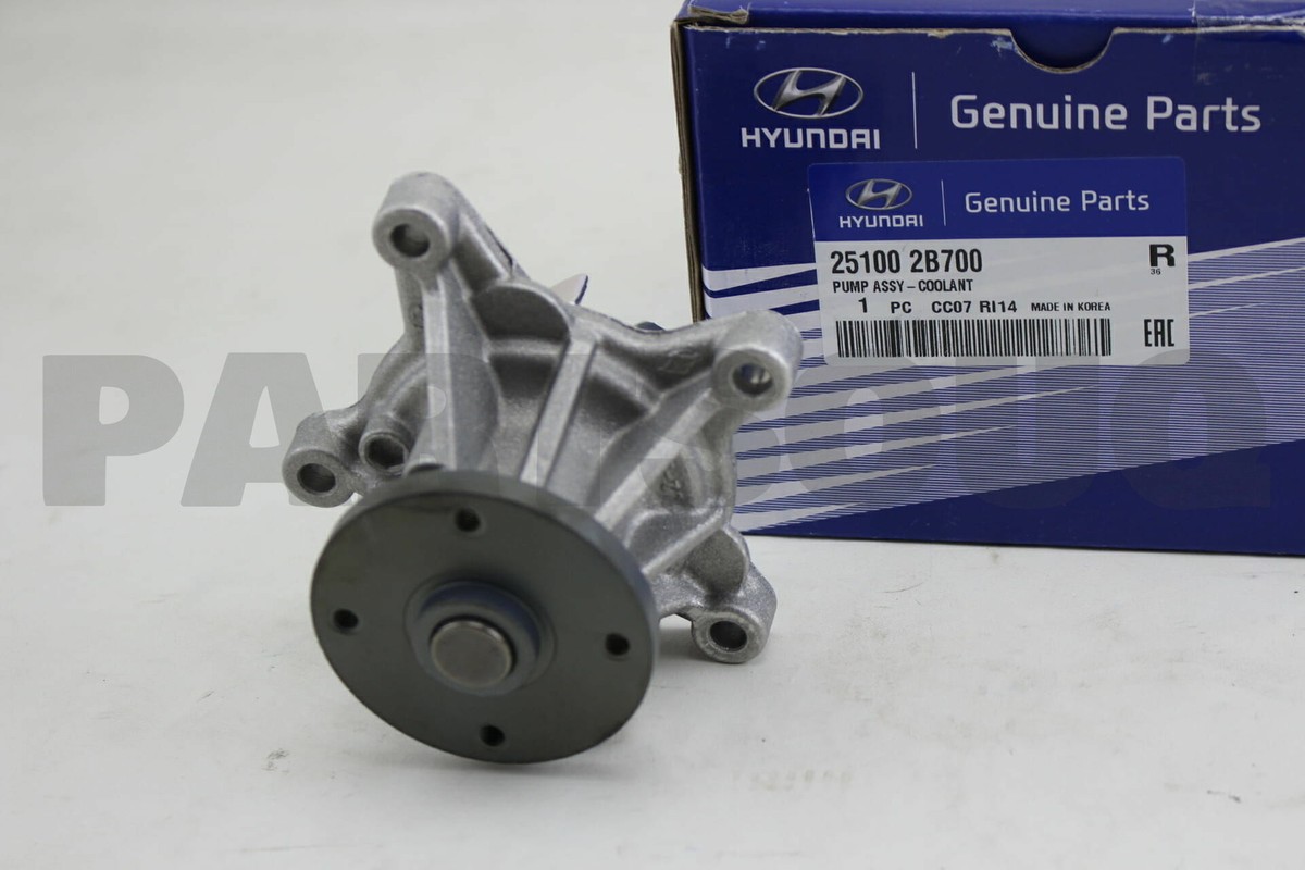 パパ 251002B700 Genuine Hyundai / KIA PUMP ASSY-COOLENT | eBay