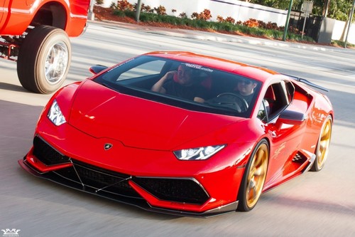 Lamborghini Huracan LP610 & LP580 Carbon Fiber Slip On Mirror Covers By XMC - Picture 10 of 12