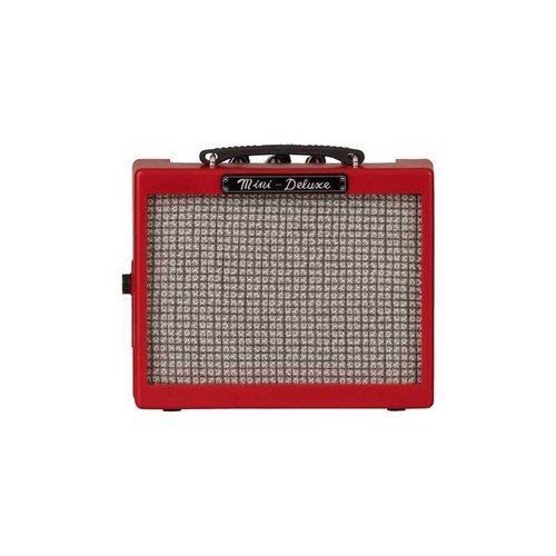 Guitar Amp, Fender Mini Deluxe, Red - Picture 2 of 4