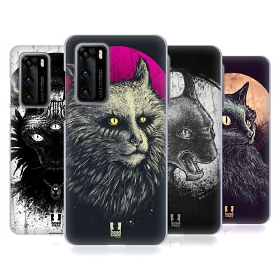 HEAD CASE DESIGNS CATS OF GOTH SOFT GEL CASE FOR HUAWEI PHONES 4