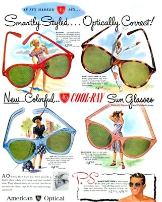 【1940-50s】Frame FRANCE”Sunglasses ” FRAME FRANCE – grandguignol
