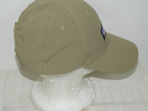 Patagonia Hat Cap Snapback One Size Beige Khaki Adjustable Logo Hiking Camping - Picture 4 of 5