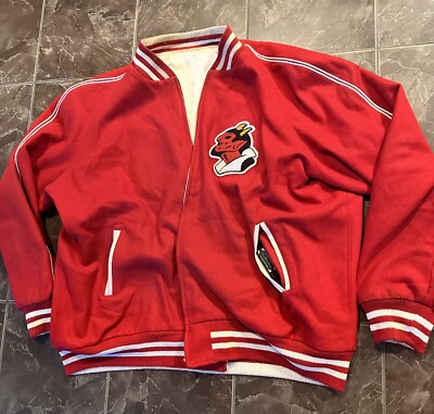 50s USA製 Red Devils Vintage Sports JKT Vintage 50-60s Mexico City Red Devils Diablos Rojos Baseball