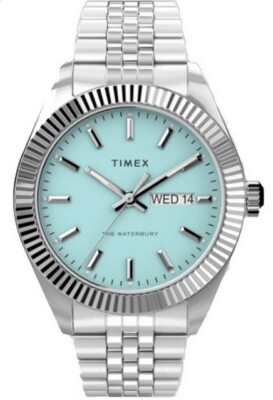 TIMEX ウォーターベリー レガシー ブルー TW2V18200 Timex Waterbury Legacy Sky Blue Dial Stainless Steel Men's