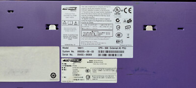 EXTREME NETWORKS EPS-500 External Power Supply Unit 10911