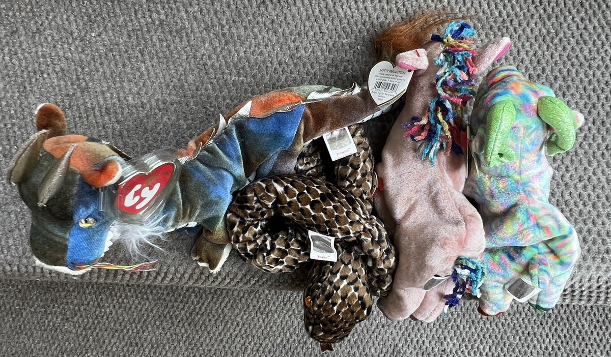 Ty Beanie Babies 12体セット Ty Beanie Babies, 2000 CHINESE ZODIAC Complete Set of 12
