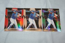 ROBINSON CANO LOT OF 3 2019 PRIZM RED PRIZM &BASE &HYPER PRIZM #17 NEW YORK METS