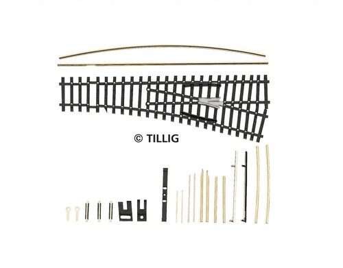Tillig 83433 TT Bausatz EW 1 rechts- Weiche 15° NEU OVP< | Zustand: Neu