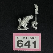 SKAVEN STORMVERMIN METAL OOP HALBERD WARHAMMER AGE OF SIGMAR THE OLD WORLD