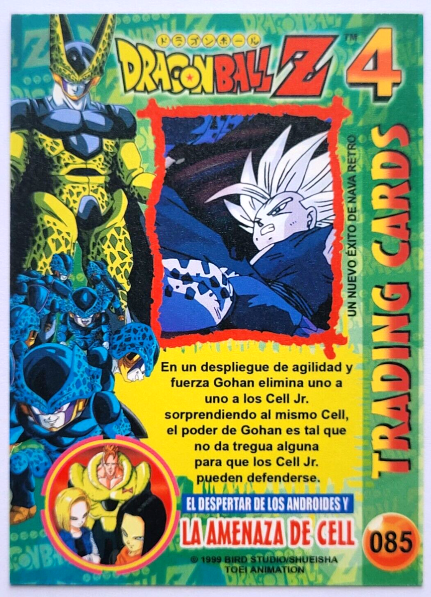 2023 DRAGON BALL Z4 #085 GOHAN SUPER SAIYA-JIN CELL JR. PERU