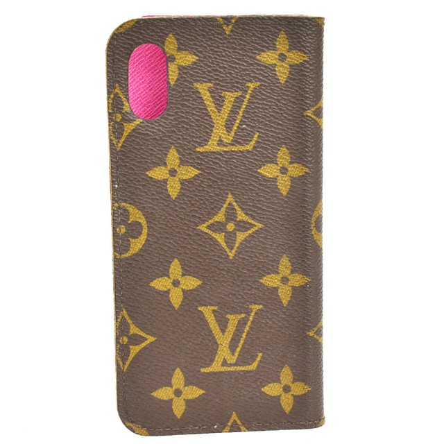 ressource fugtighed tilpasningsevne Louis Vuitton Folio Phone Case iPhone Monogram 100 Authentic for sale  online | eBay