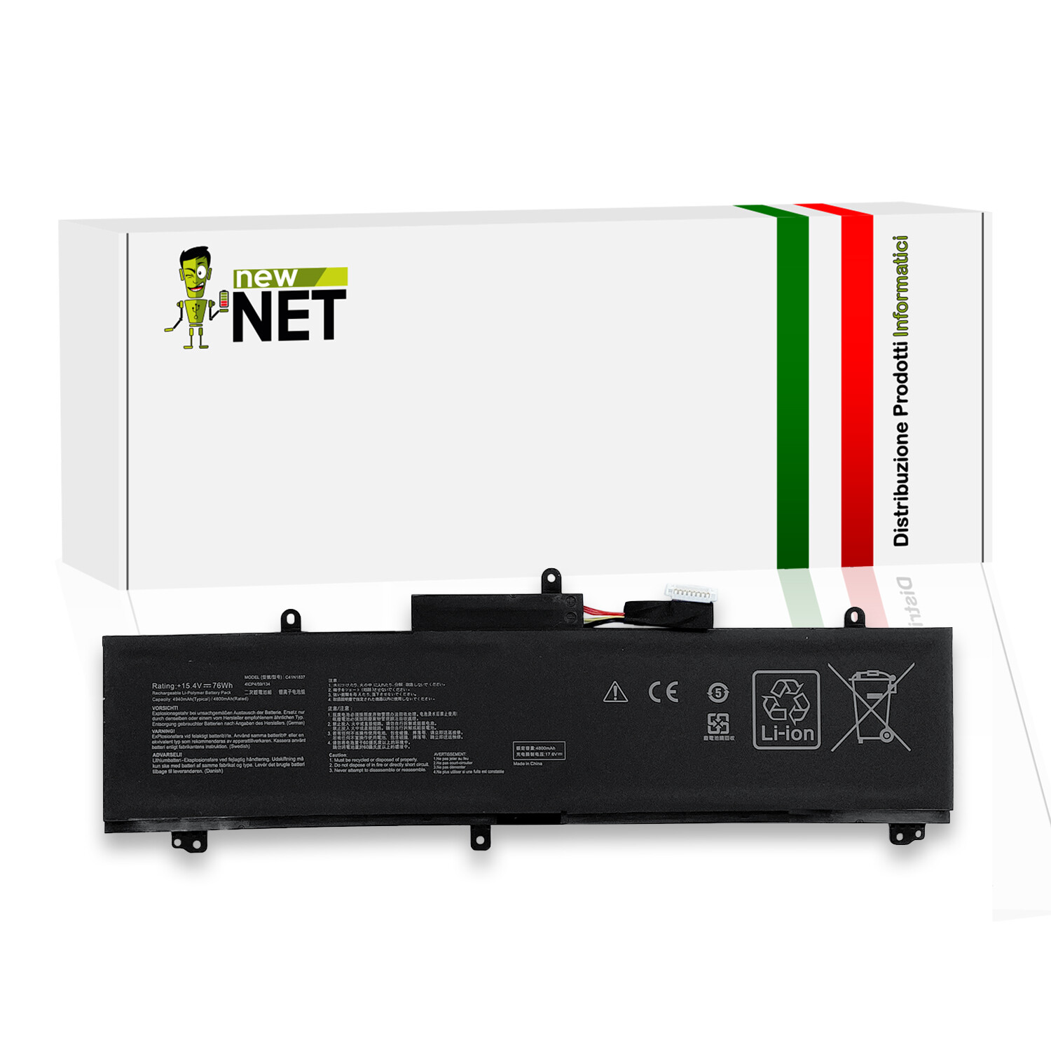 Batteria Nuova ASUS ProArt StudioBook Pro 15 W500G5T 76Wh Li-Po