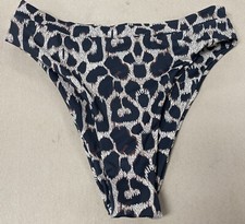 Cheetah Print Bikini Bottom Sz Small s394