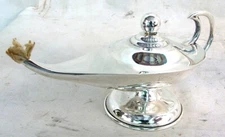 ALADDINS LAMP STERLING SILVER c.1950'S