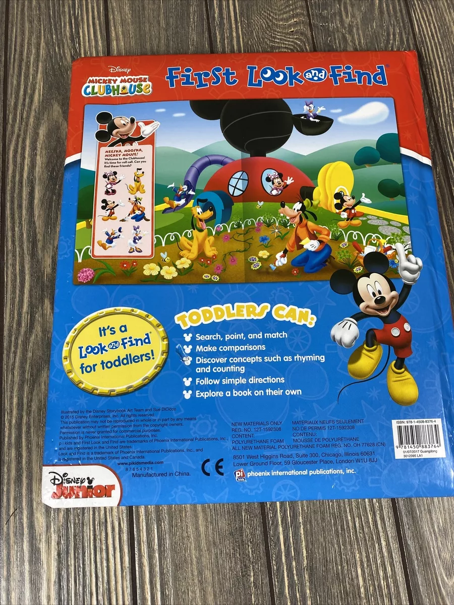 First Look and Find: Disney: Mickey Mouse Clubhouse (Board book) 