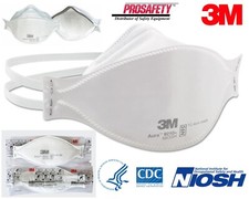 NEW! 3M 9210+ Aura N95 Particulate Respirator Face Masks NIOSH Approved 10- PK