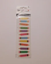 Mrs. Grossman's Lot of 2 Strips Brand New in Package ~ Pencil it In~ Stickers