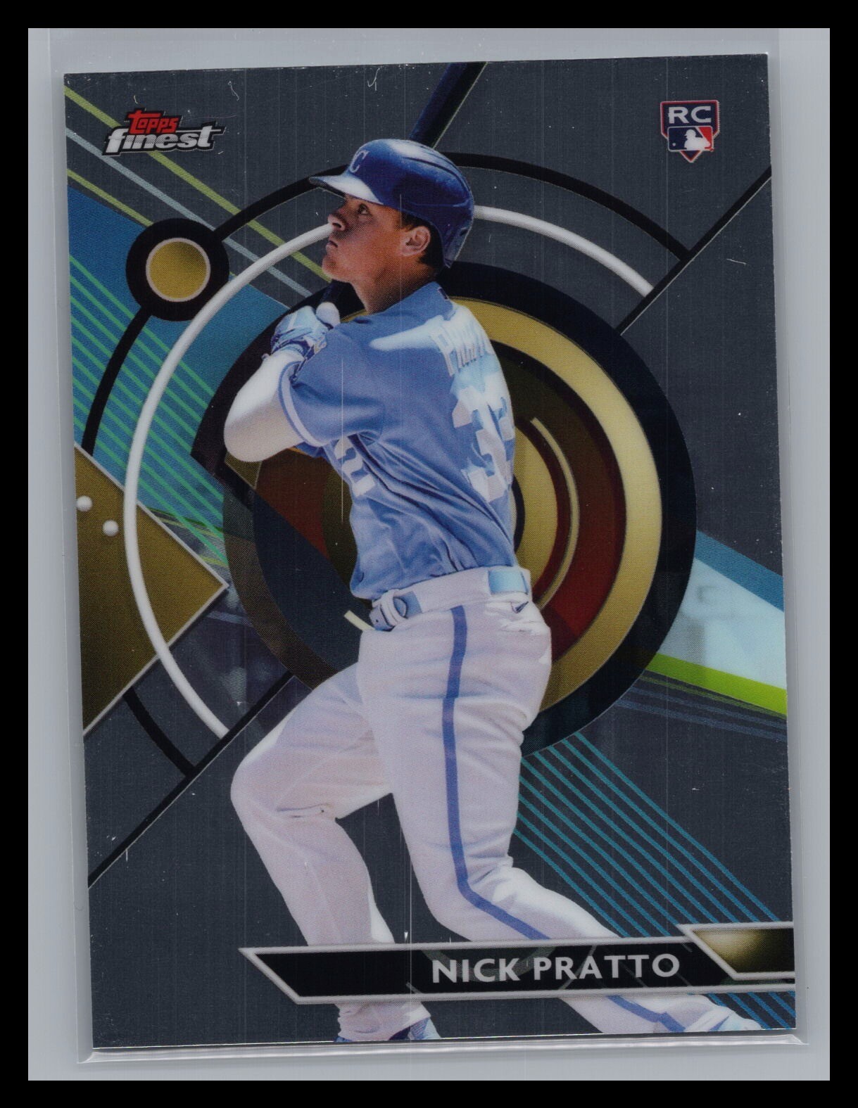 2023 Topps Finest #4 Nick Pratto Base Set Rookie RC Kansas City Royals