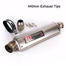 440mm Motorcycle Exhaust Tips Modified Muffle...