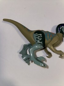 Lego Jurassic World 75917 Raptor Rampage Blue Velociraptor Dinosaur Dark Green.